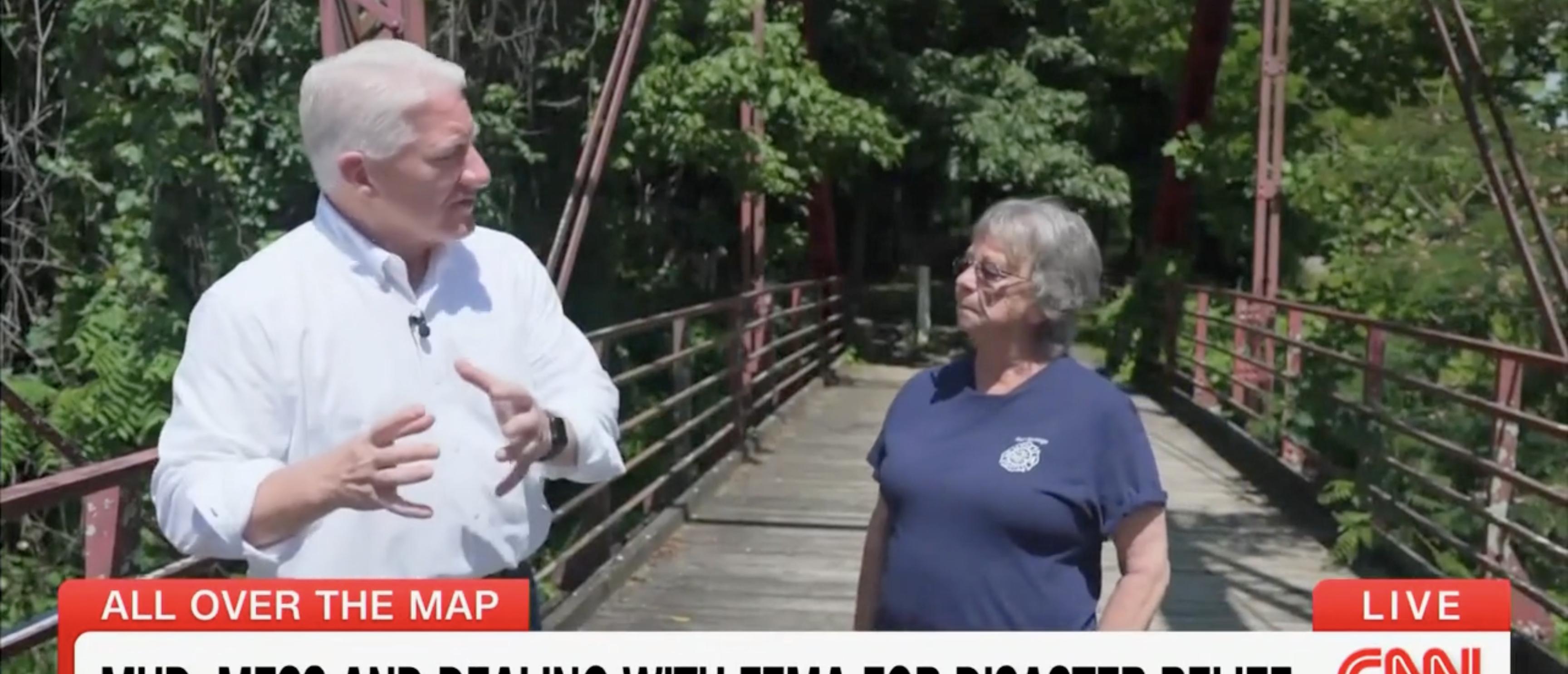 Mayor Of NC Town Hit By Hurricane Helene Says Things ‘Getting Done Faster’ Under Trump Than Biden